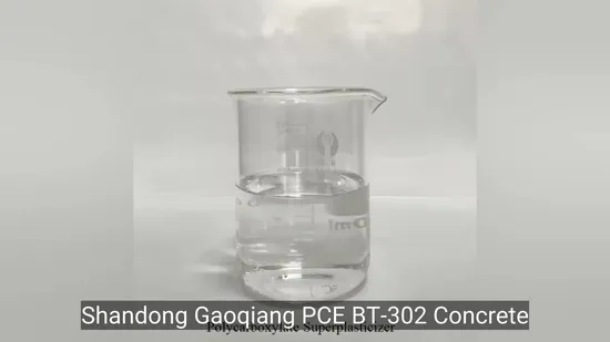 Additifs pour béton Superplastifiants polycarboxylates PCE